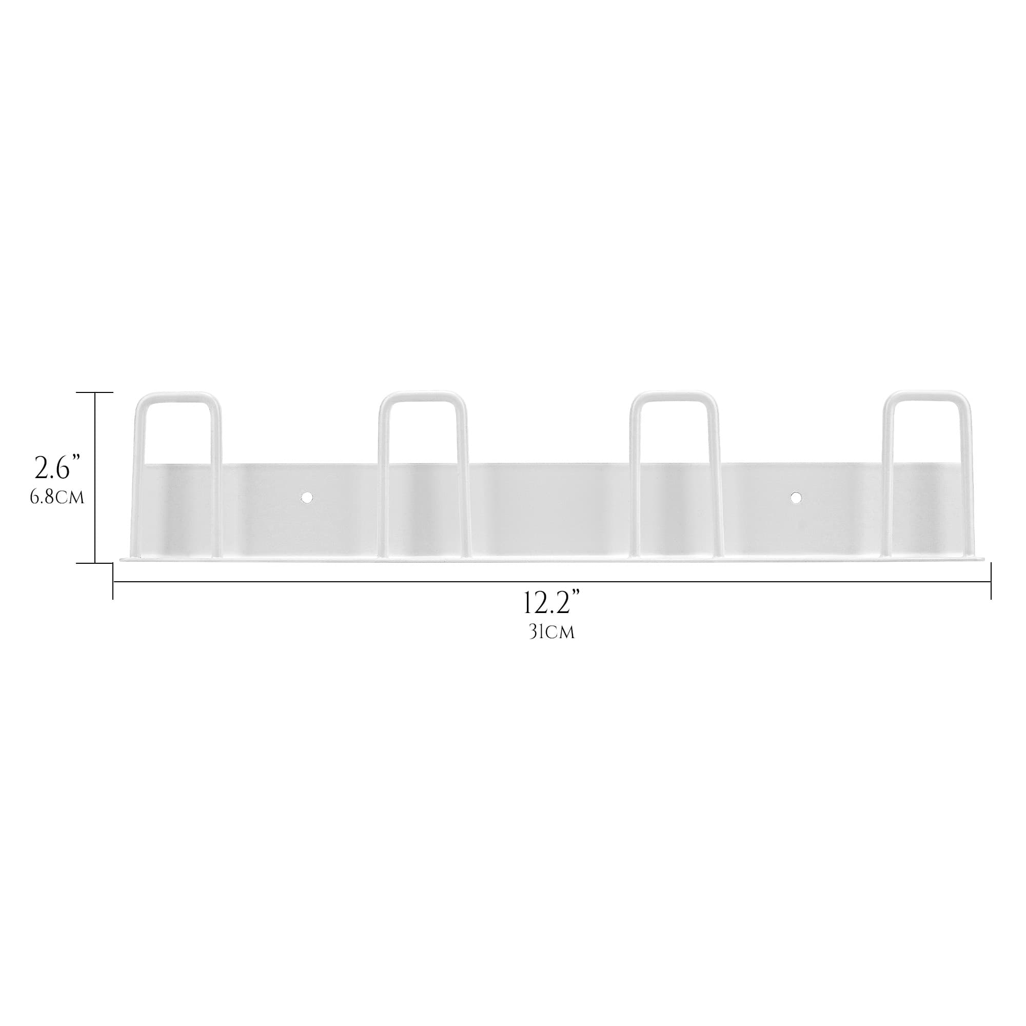 JANKOW Wall-Mounted Mug Holder, Coffee Cups Holder, Mug Rack Hooks, Cups Storage Hooks for Kitchen, Living Room, and Office - 1