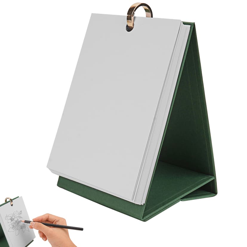 JANKOW DIY Cover CardBoard, Sketchbook for Drawing, Blank Desk Calendar CardBoard Book