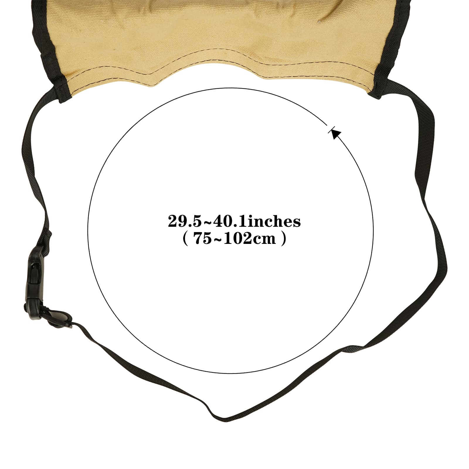 JANKOW Tool Pouch Belt, Utility Belt Bag with 5 Pockets, Tool Apron Pouch, Garden Tool Belt for Men and Women, for Carpenter, Electrician, and Mechanics. - 6
